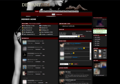 Review of Deviantside.com|Everyones Kink